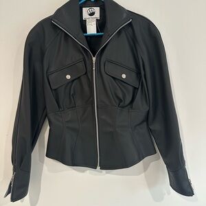 Mugler Black Biker Women's Jacket